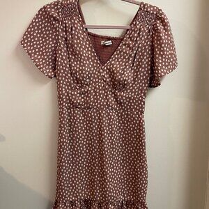 Abercrombie Polka Dot Mini Dress (Size XSP)